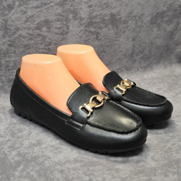 VERDASCO Black Loafers Flats Moccasin Penny Slip On Dress Work Shoes Comfort 8 - Picture 8 of 8